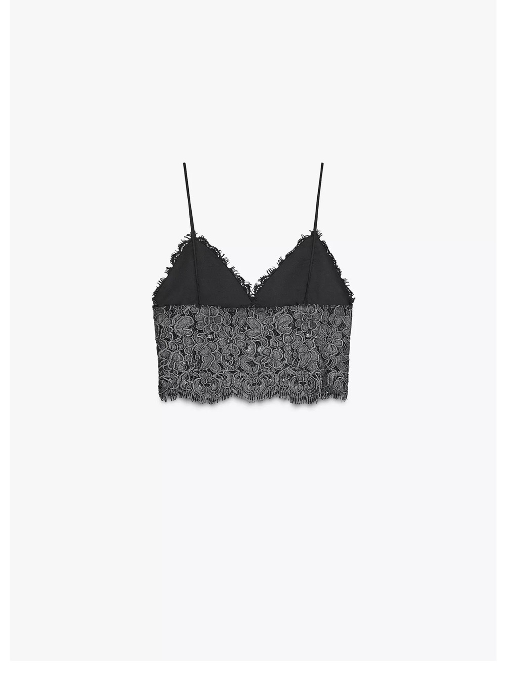 Embroidered Crop Top - Picture 5 of 6